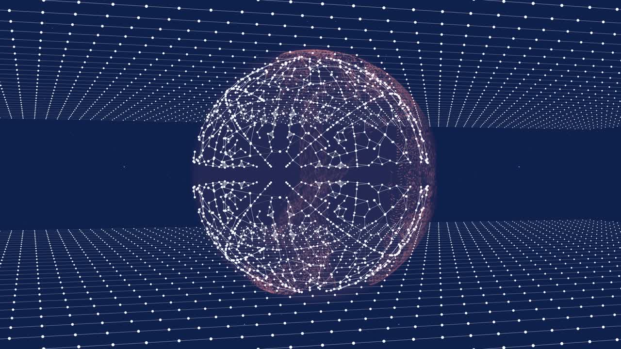 filas radiantes de paneles de energía solar girando, iluminados con rayos de sol.