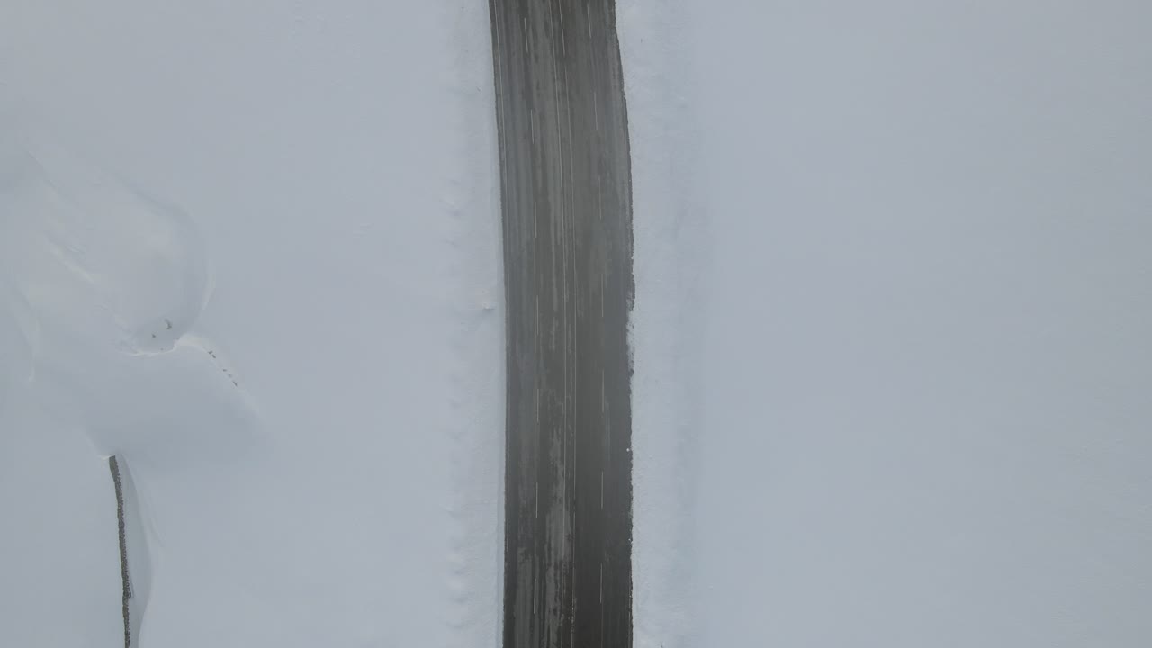 Snow Covered Road