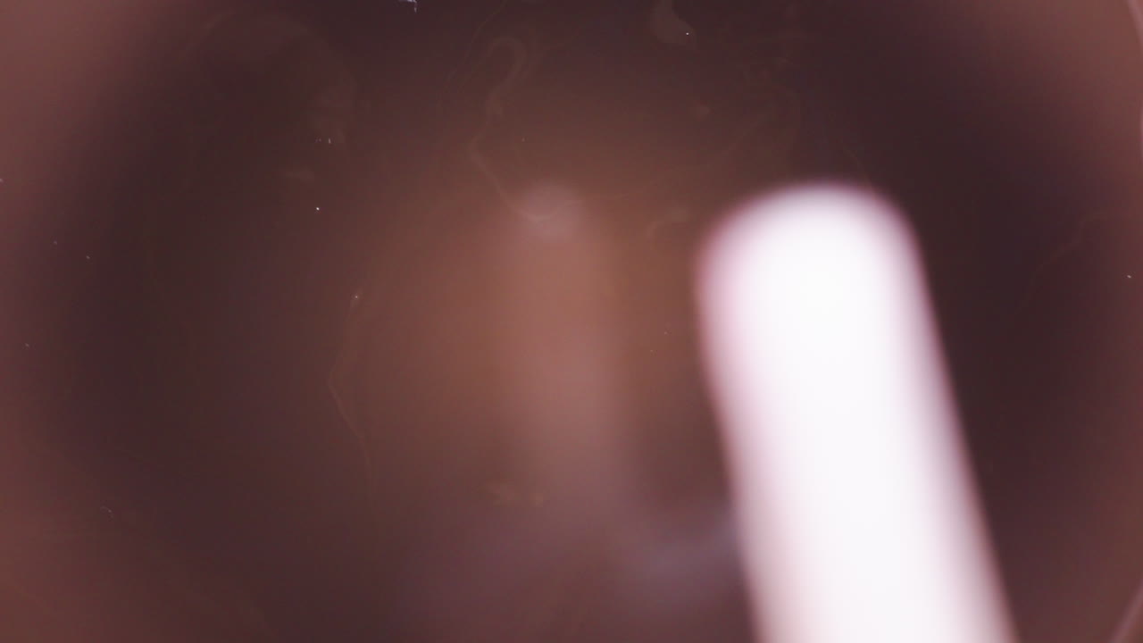 White Color Paint Drops In Water - Abstract Color Mix