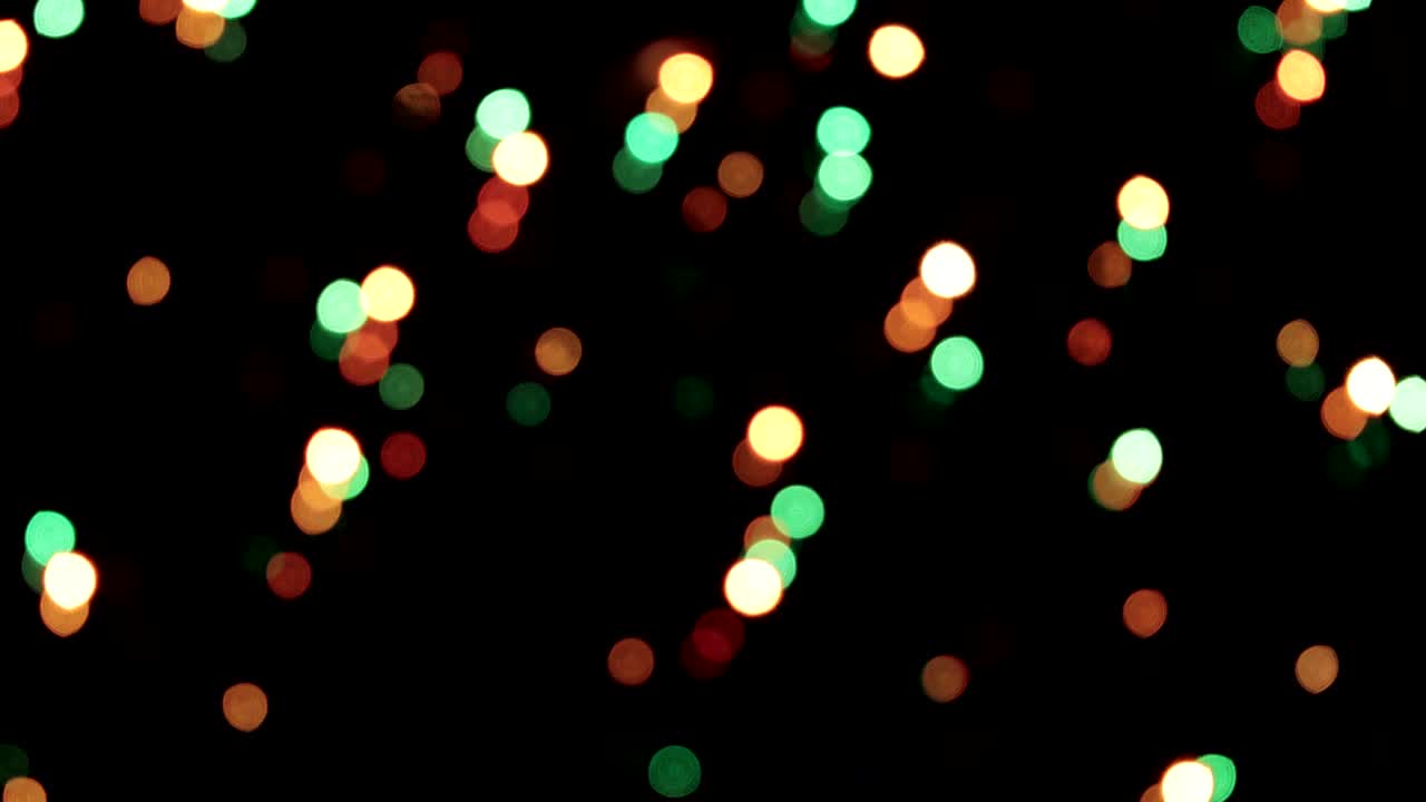 fondo bokeh. guirnalda parpadeante multicolor abstracto fondo borroso