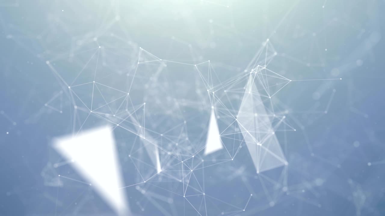 Beautiful cg generated 3d seamless loop abstract background