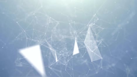 아름다운 cg 생성 3d 원활한 루프 추상적인 배경