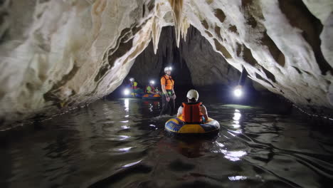 cave tubing adventure