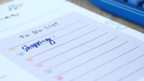 To Do List