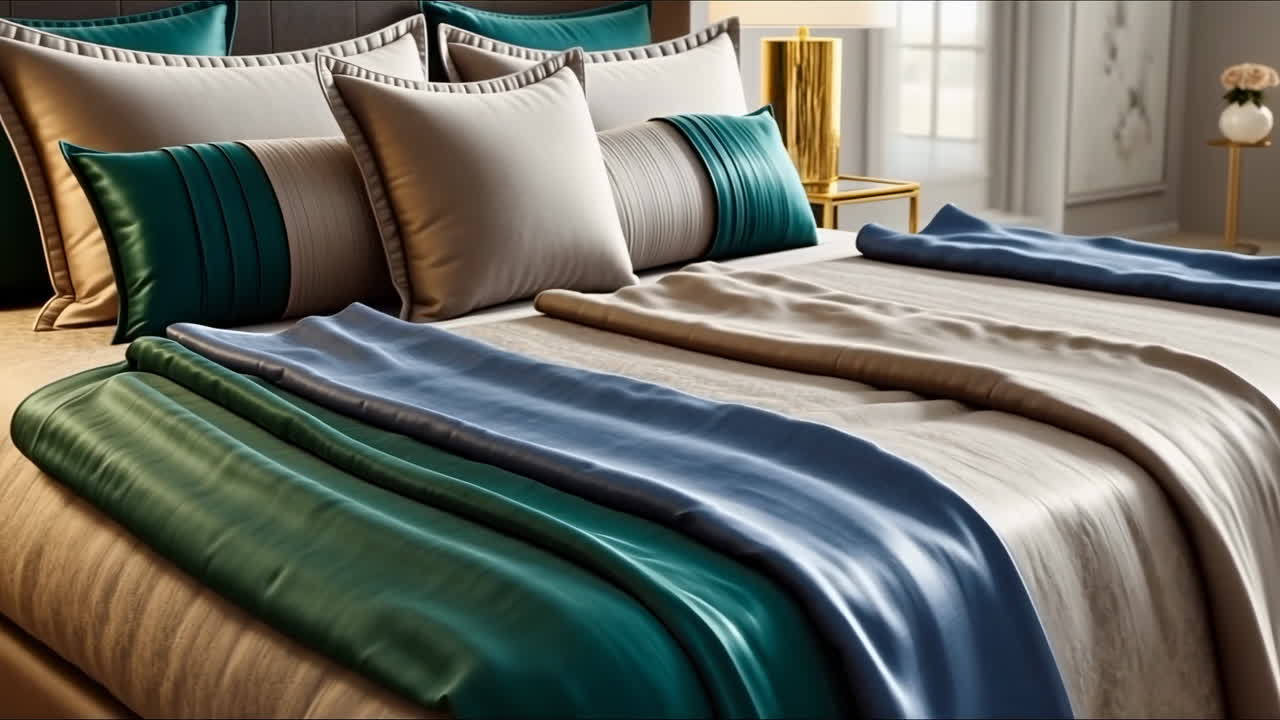 Interior Kamar Tidur Mewah dan Nyaman