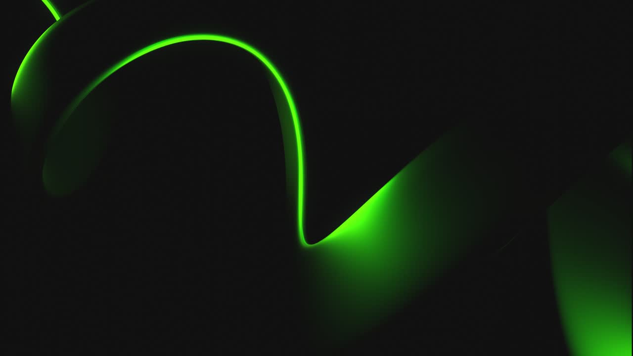 추상적인 녹색 나선형 디자인