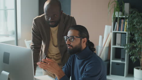 Two Men Co-working
