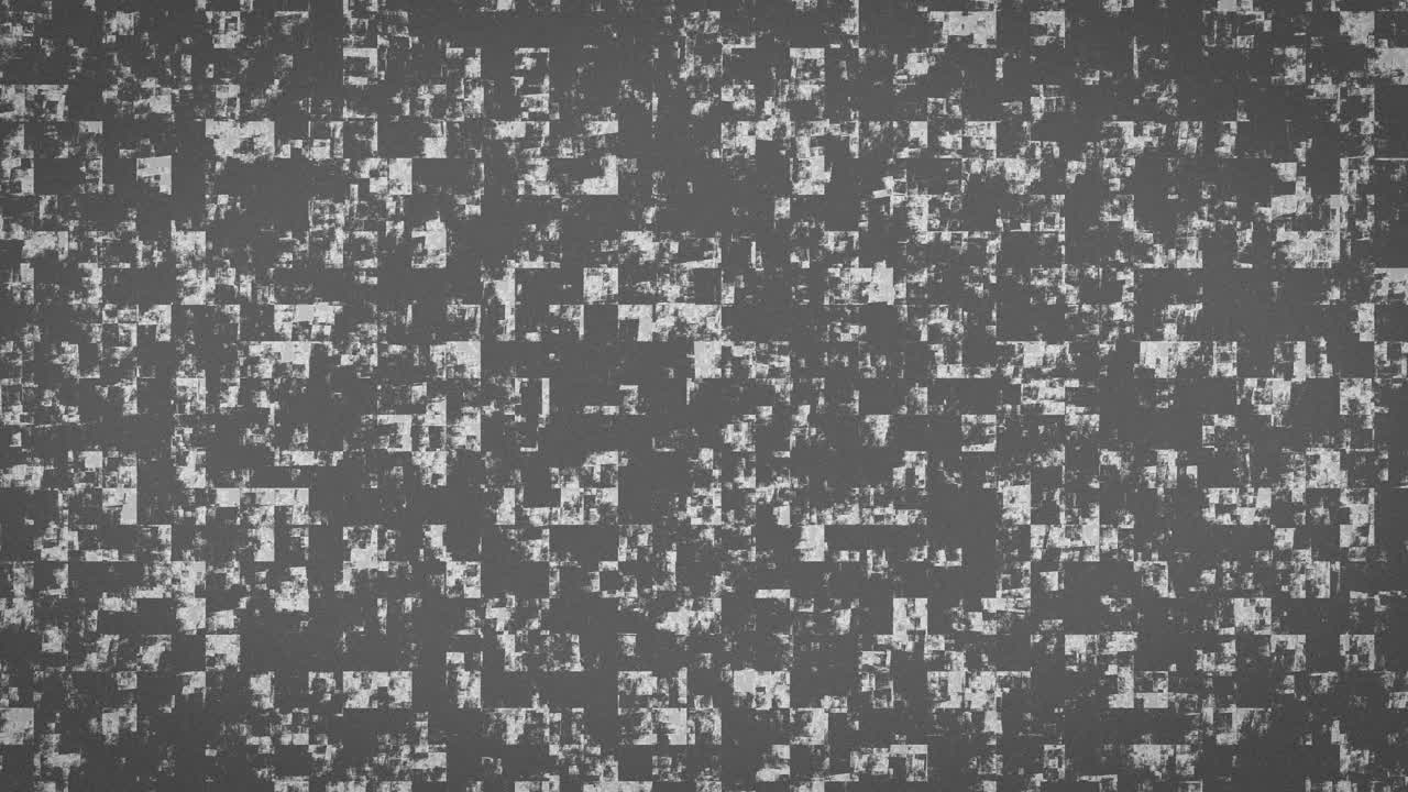 회색 배경에서 빠르게 변하는  ⁇ 색과 밝은 회색의 추상적인 모양의 애니메이션