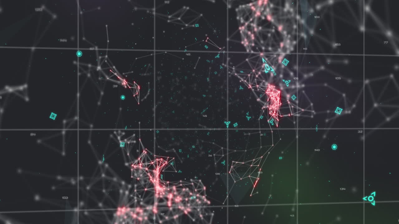 검은색 배경의 dna 가닥 위에 레벨 업 텍스트의 애니메이션