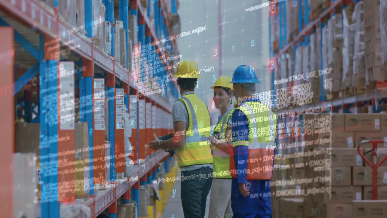 trabajadores de almacenes 4k