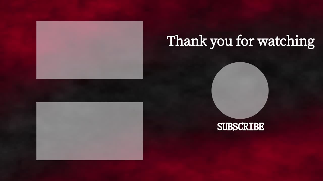 humo cg tarjeta final pantalla final gráficos de movimiento