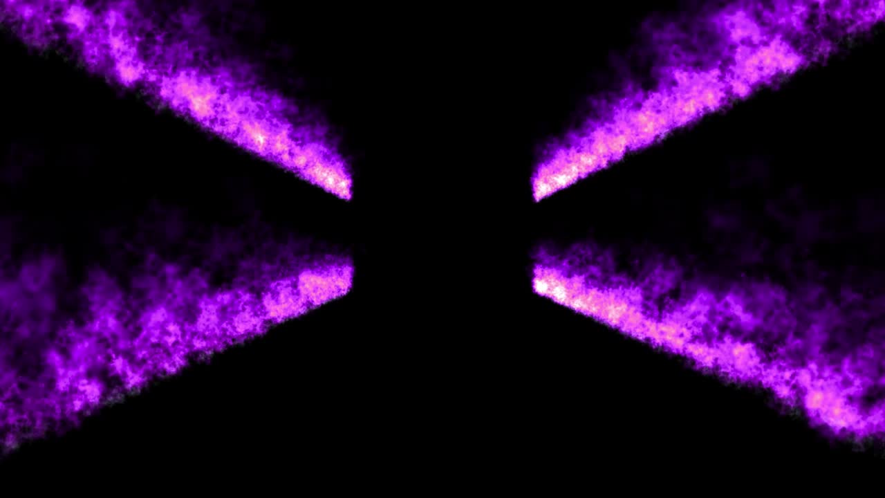 gráficos de movimiento de partículas de color de barra de línea recta de llama