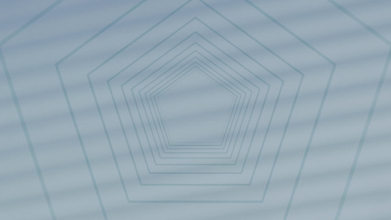 ⁇ 색 배경 위에 네온으로 빛나는 터널의 애니메이션