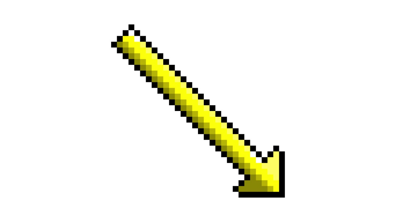 Pixel Art Pop-up Icon Animation with Diagonal downward arrow (3).mov