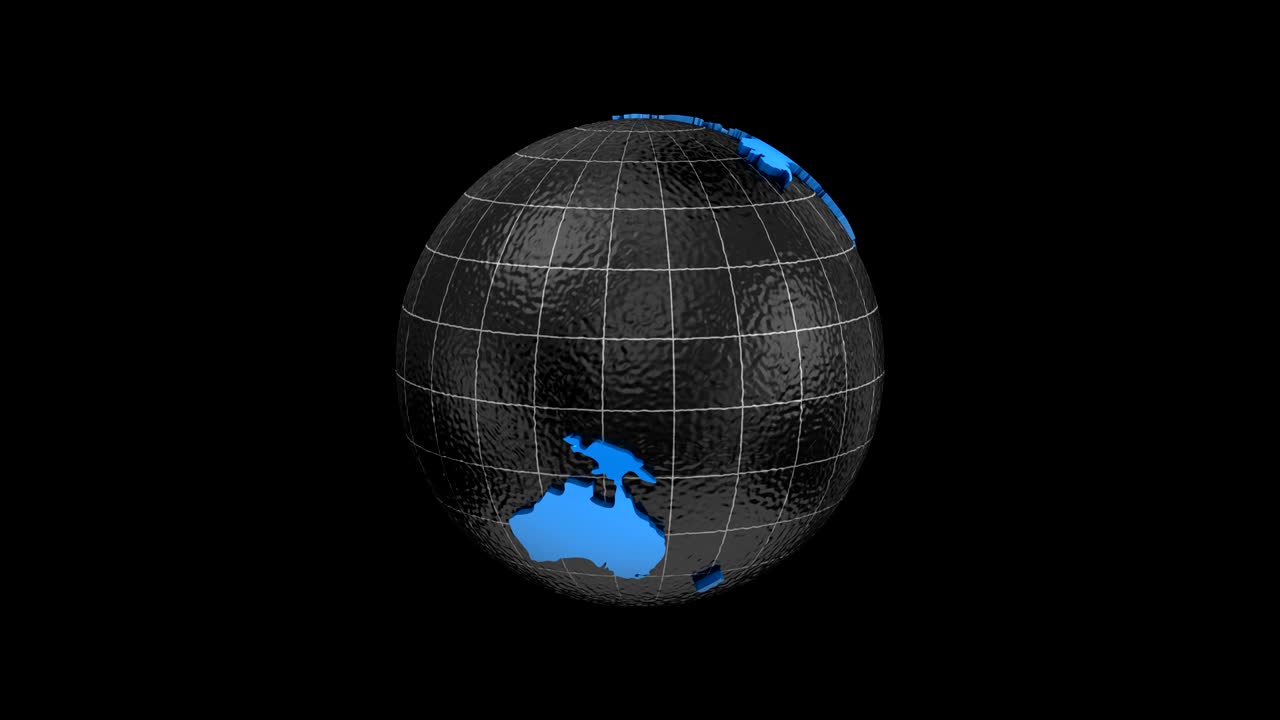 создавая вращающийся глобус