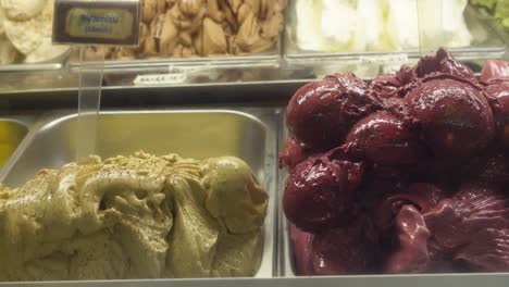 delicious ice cream display