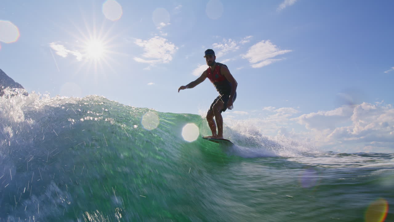 Sunset watersports on Lake Léman with friends: wakesurfing, foiling, and alpine views. Vibrant action meets Swiss serenity—perfect for outdoor, lifestyle, or travel projects.