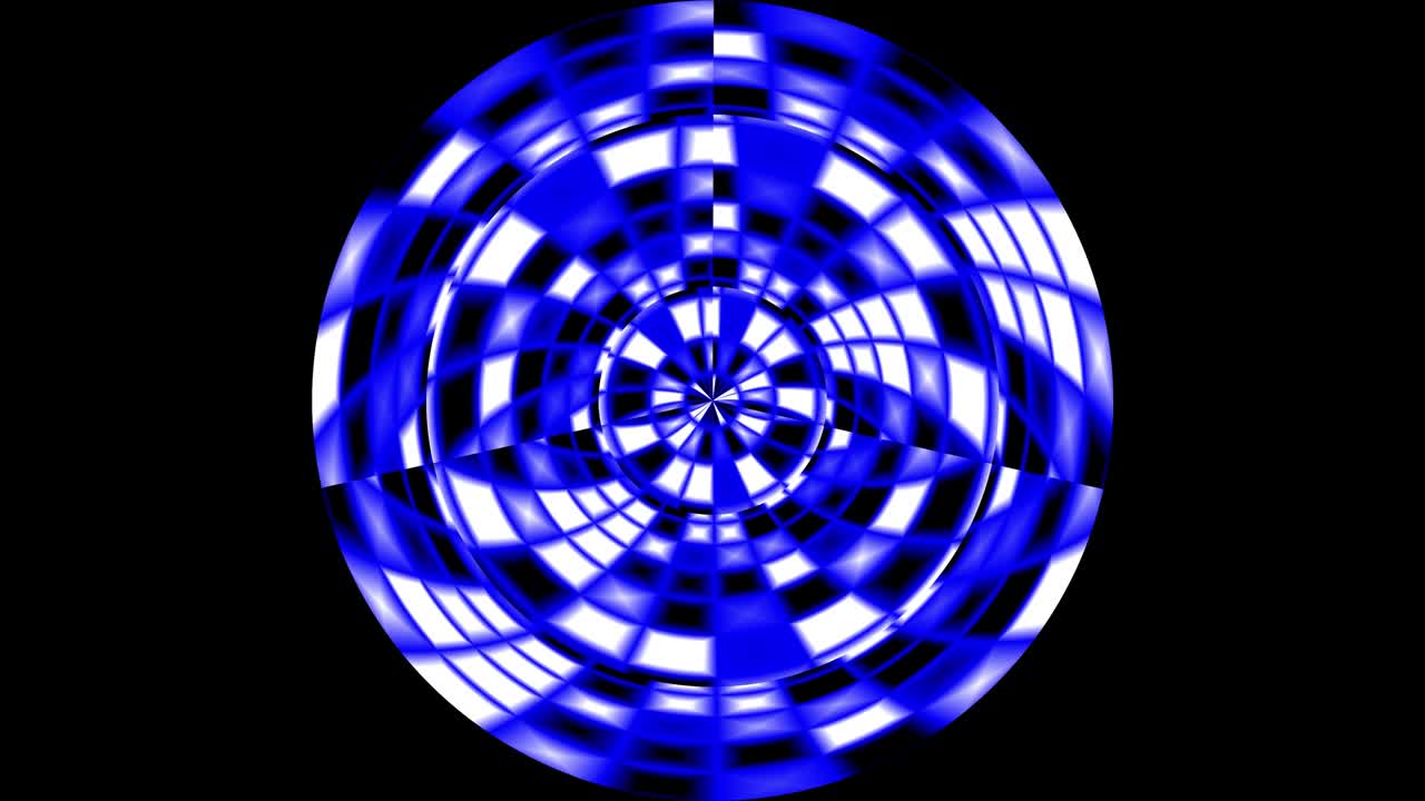 abstracto azul brillante y fondo blanco negro video de movimiento