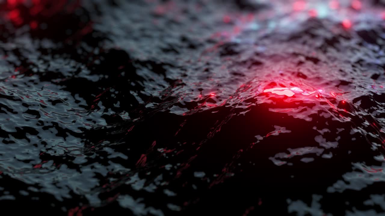 Liquid Surface Dark water ocean Looped Animation