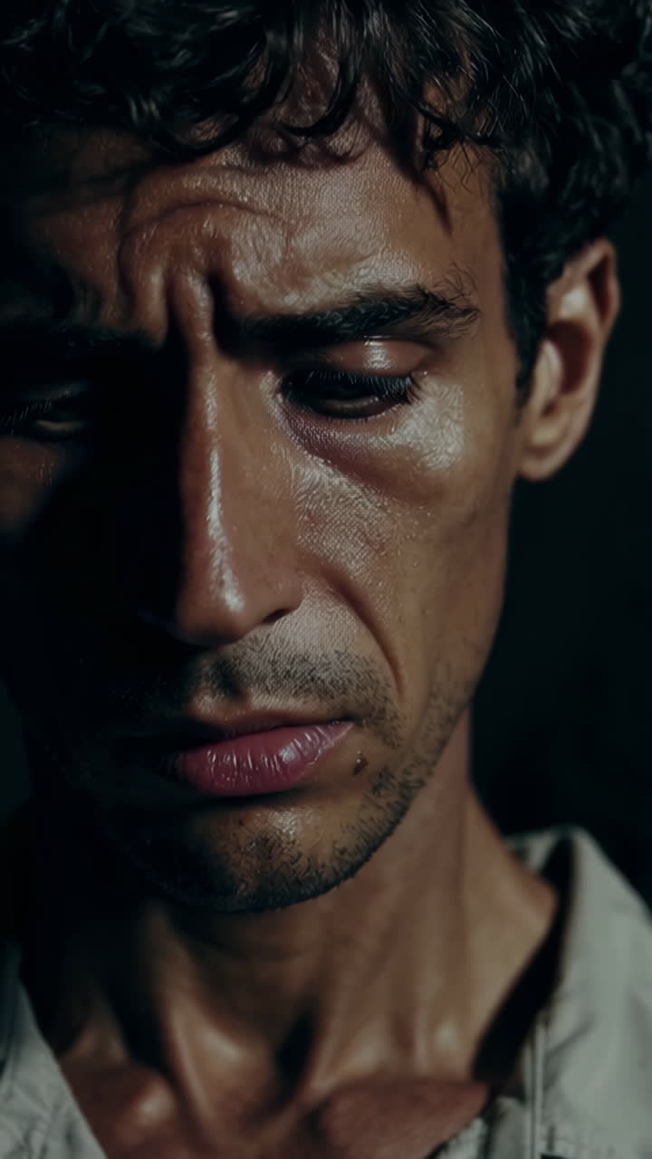 Close-up Portrait of a Man