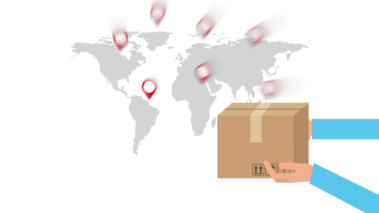 배달 서비스 디자인, 비디오 애니메이션