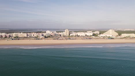 Montegordo-Strand,-Ruhige-Atlantikküste,-Portugal