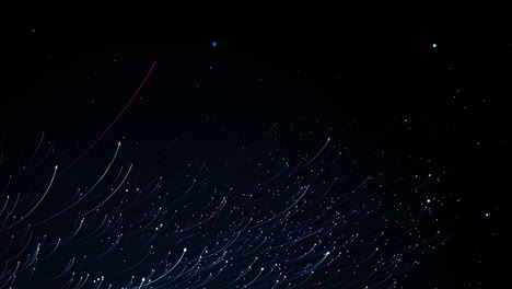 partículas de polvo abstracto luz bokeh títulos de movimiento bucle de fondo cinematográfico