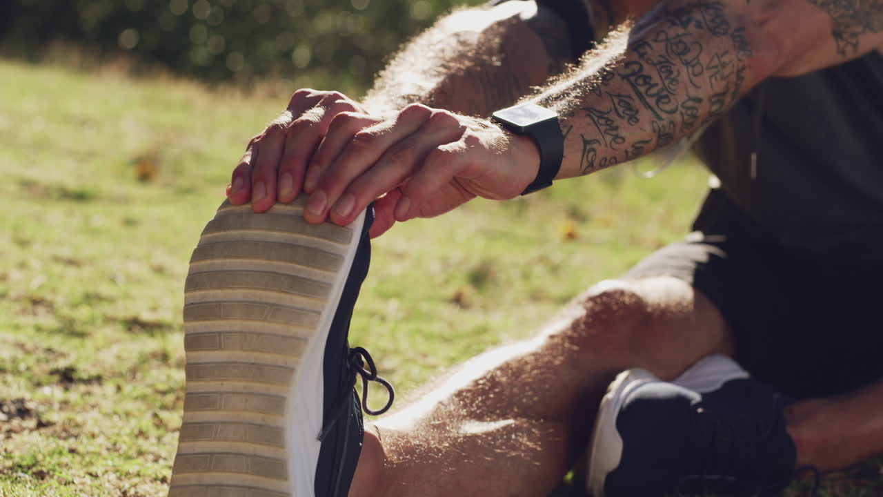 You've got to stretch to wake up those muscles