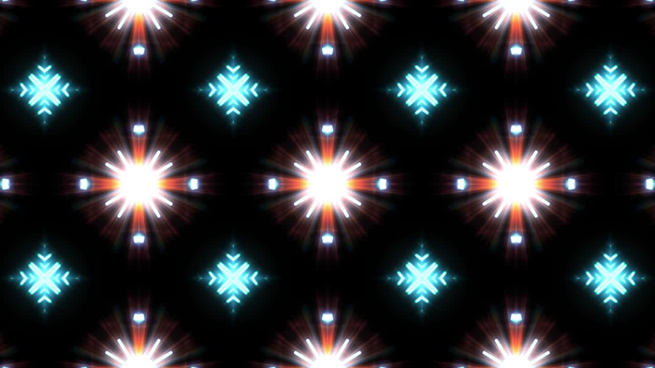 울트라 뮤직 페스티벌 칼레도스코프 박스 배경, 최면 박스 무대, 비주얼 루프 벽, 다채로운 모션 배경, 디스코 스트럼, 라이트 콘서트 스포트, 추상적인 박스, 다채적인 모션 그래픽 박스 벽