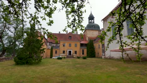 lielstraupe medieval castle in the village of straupe in vidzeme, in northern latvia