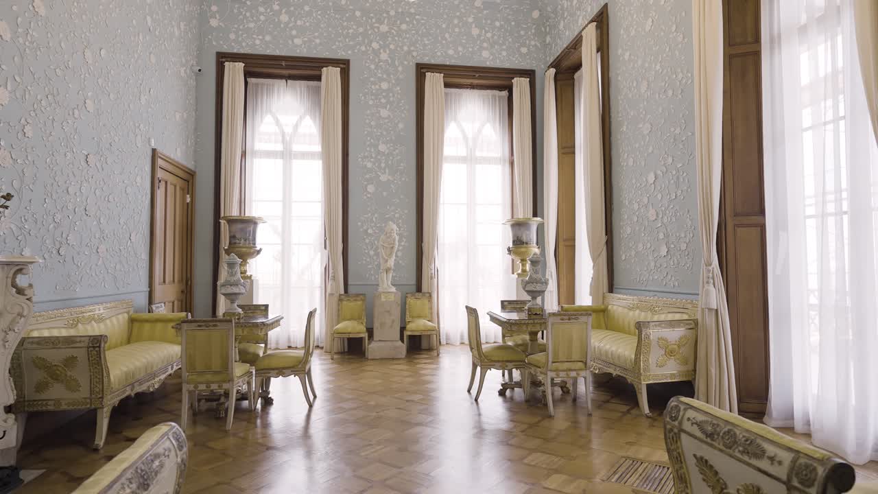 우아한 궁전 거실