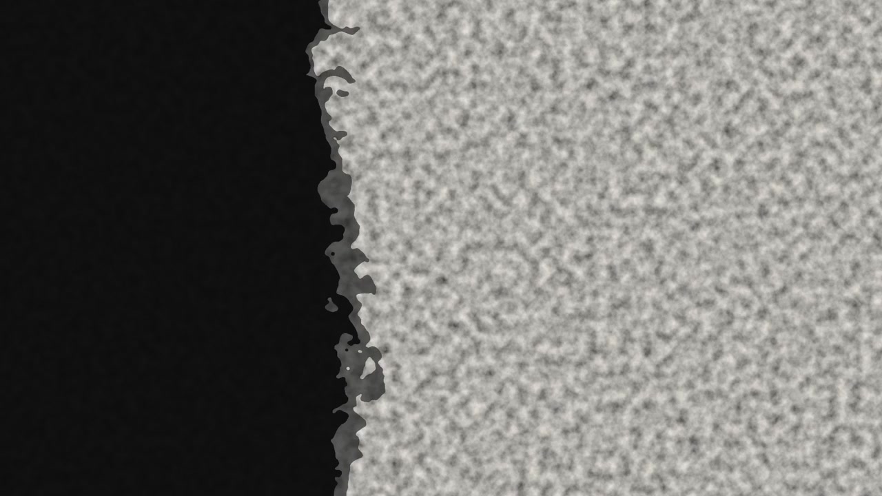 Abstract Transition Effect with Static Noise Texture