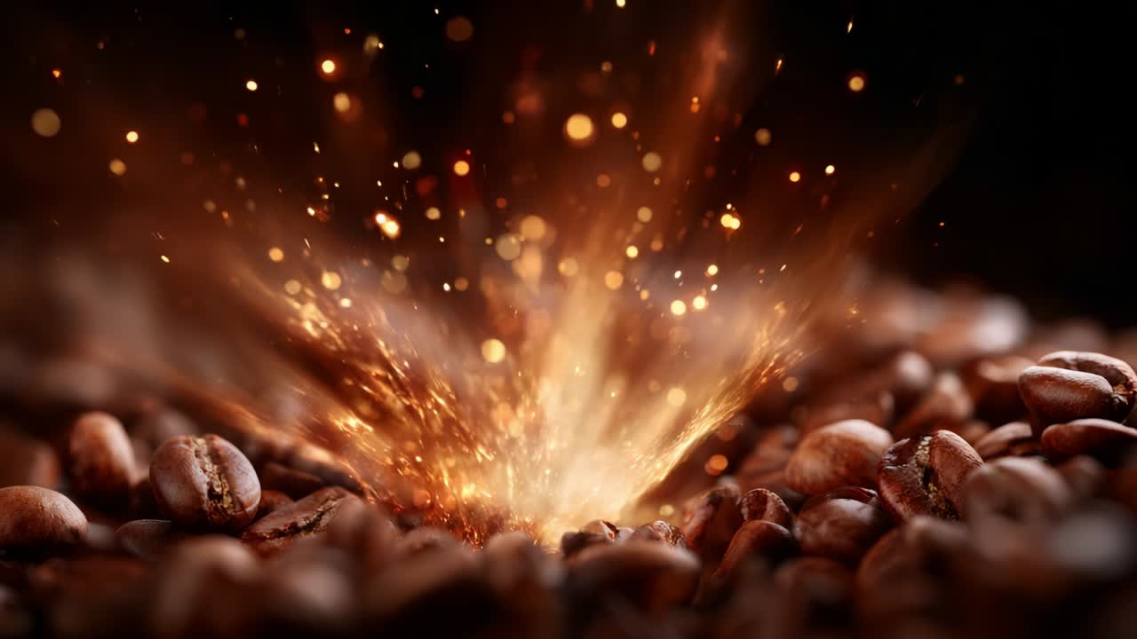 로스팅 커피 콩