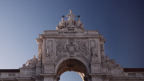 praça do comércio arch detail