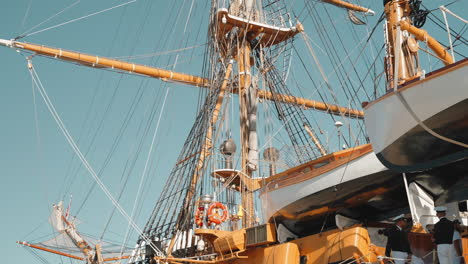 tall ship detail