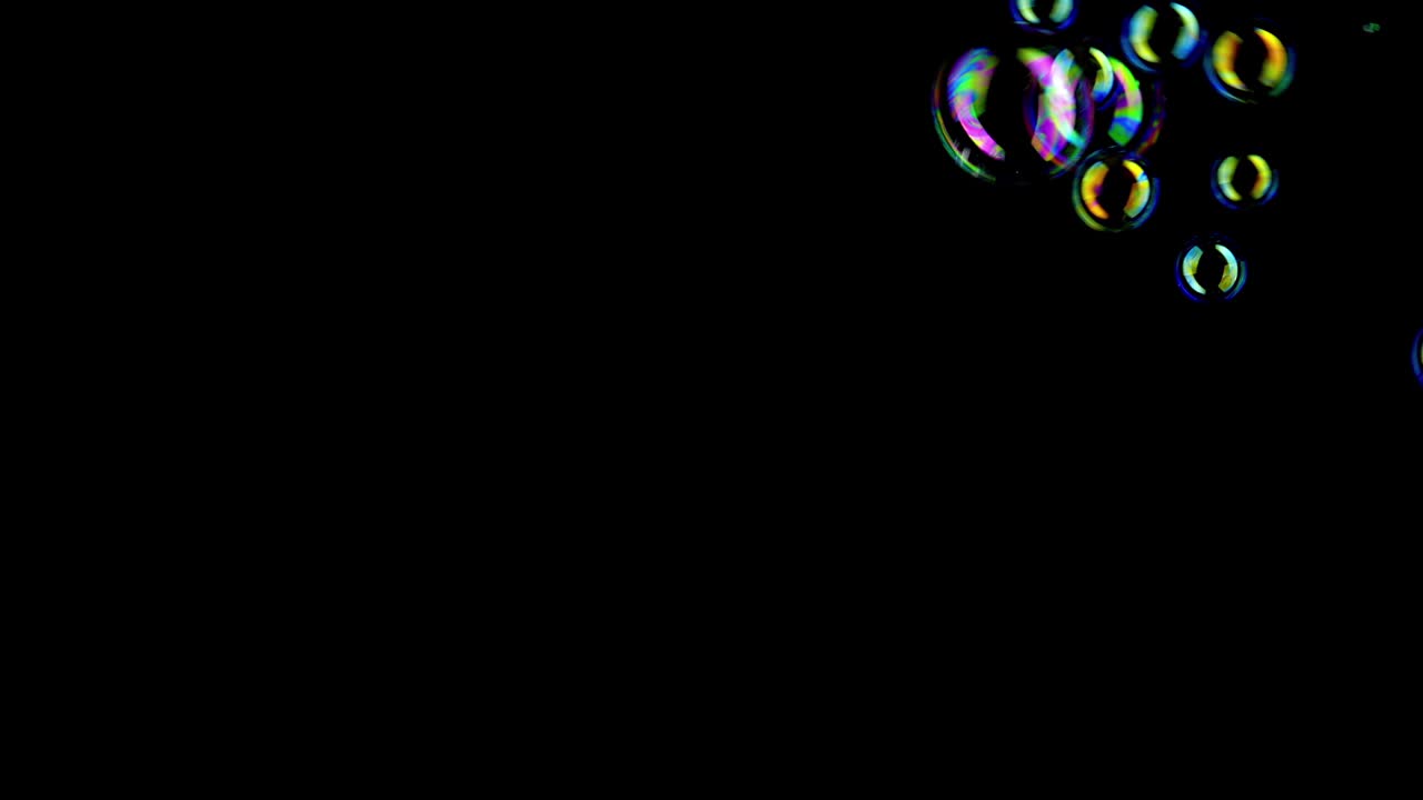 Soap bubble background.