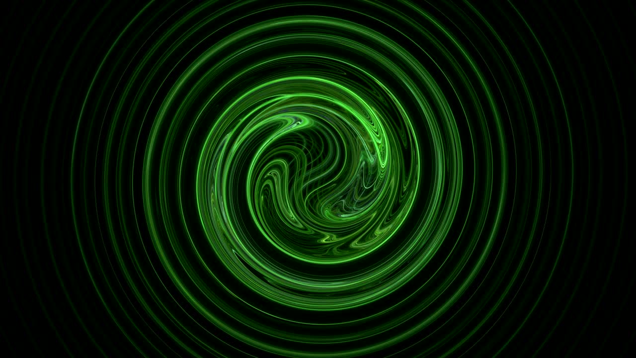patrón espiral verde fondo de movimiento abstracto