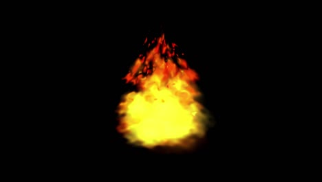 fire flame blaze effect background