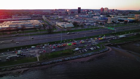 Aerial-of-Food-truck-paradise