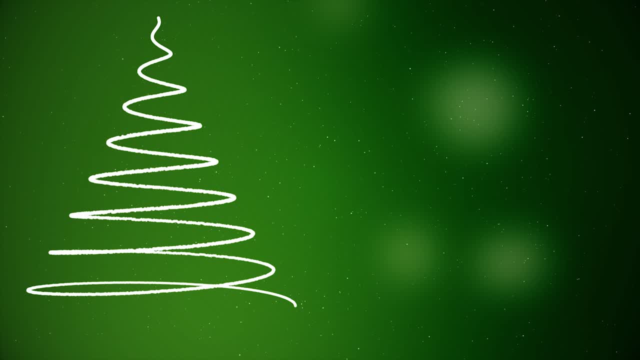 diseño gráfico sencillo del árbol de navidad
