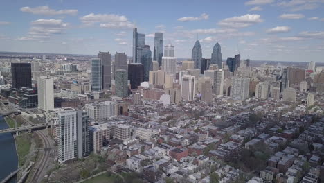 Aerial-view-of-Philadelphia-skyline