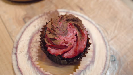 postre en una tarta