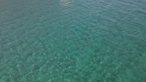 Cinematic-Drone-Fly-Over-Crystal-Tropical-Sea