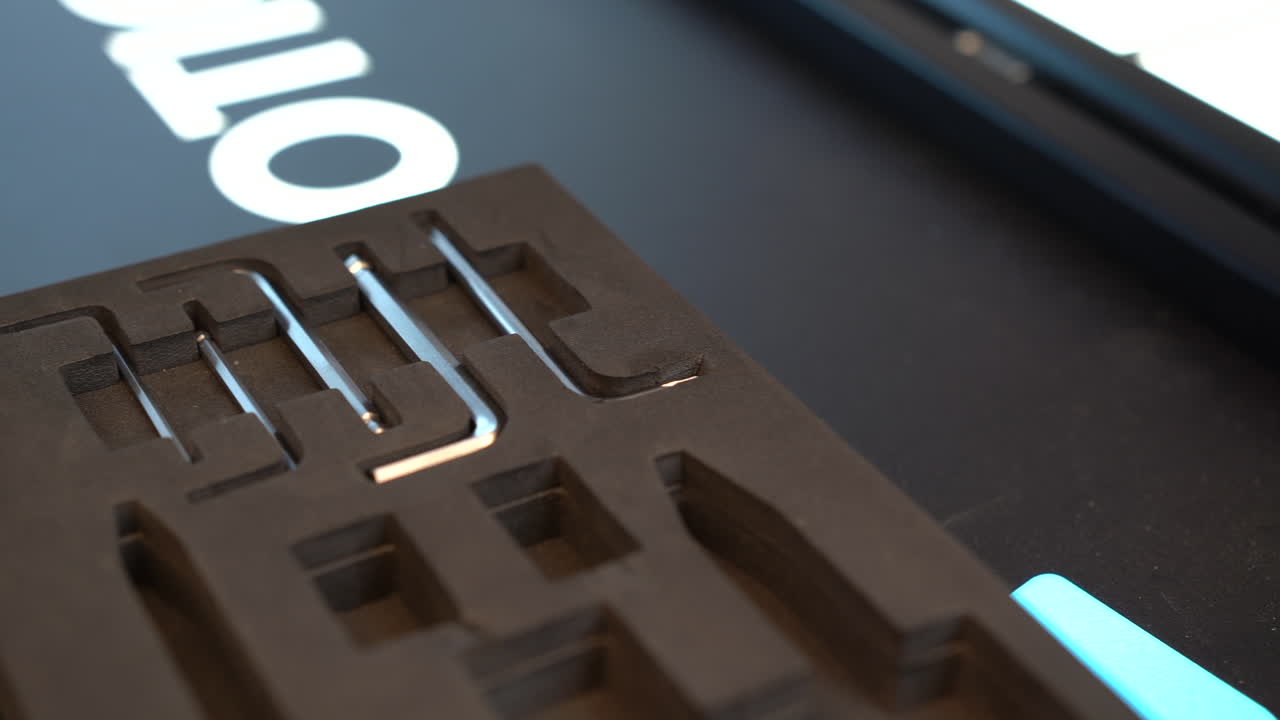 Allen Wrenches in Foam Organizer