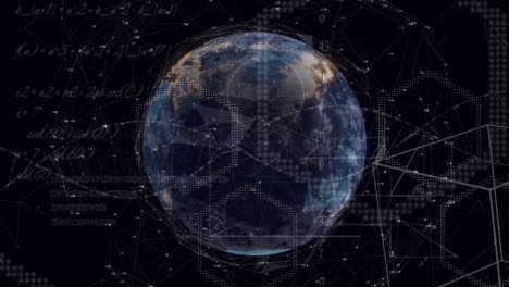 Animación-Del-Globo-Sobre-El-Procesamiento-De-Datos.