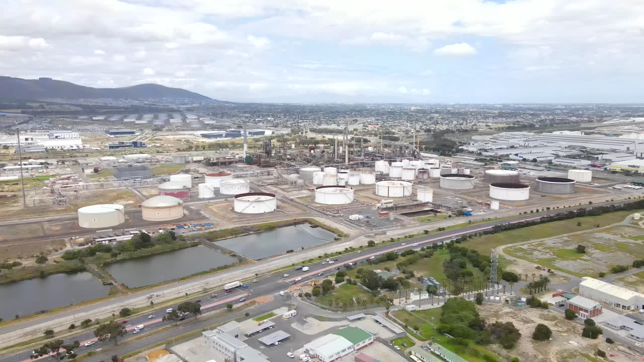 astron 에너지 케이프 타운 시티 정유 공장