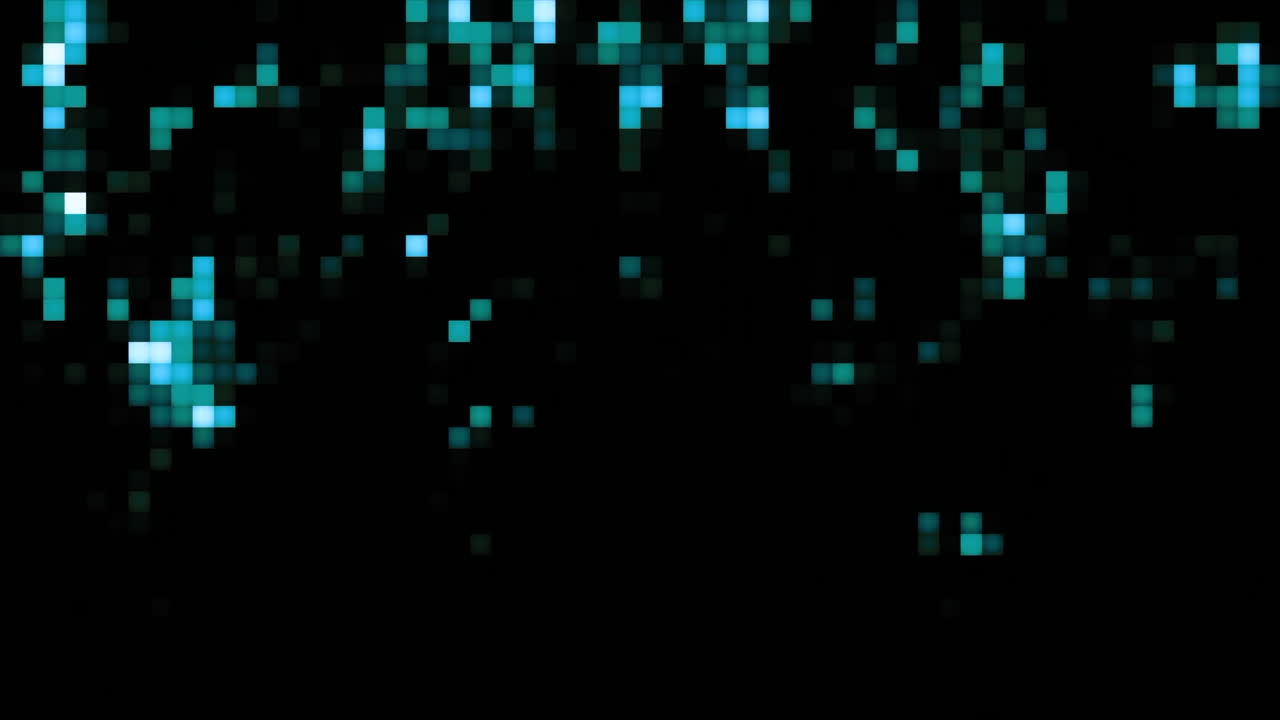 fondo de cuadrados azules pixelados