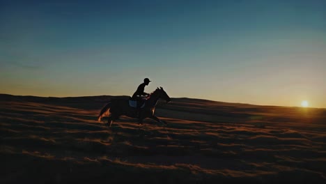 sunset horseback riding adventure