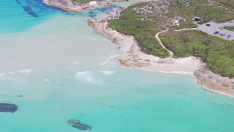 Aerial-view-of-beach-in-Western-Australia