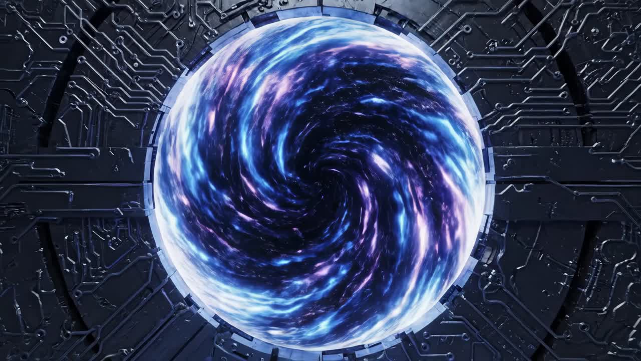 Futuristic Technology Portal